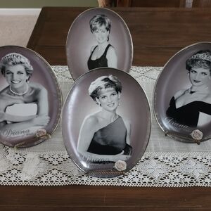 The Bradford Exchange Elegant Princess Diana Portrait Plate Collection, 1997